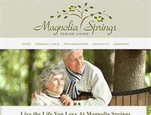 Tablet Screenshot of magnolia-springs.net